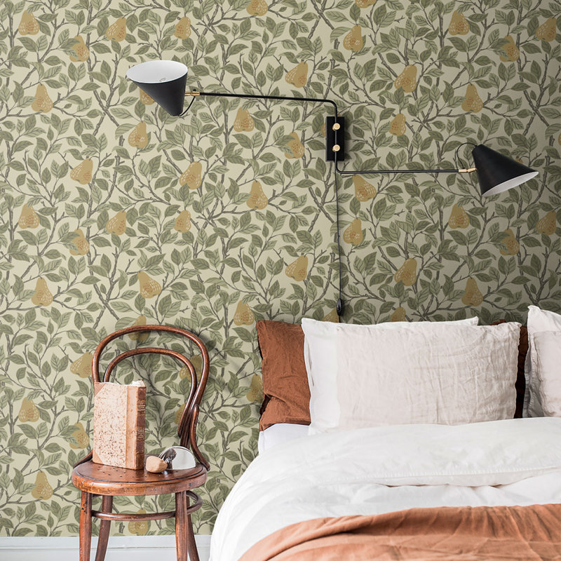 Cahterine 10.05m x 53cm Wallpaper Roll, Beige