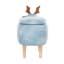 Solid + Manufactured Wood Accent Stool-2085220212