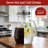 64 OZ GLASS PITCHER WITH LID
