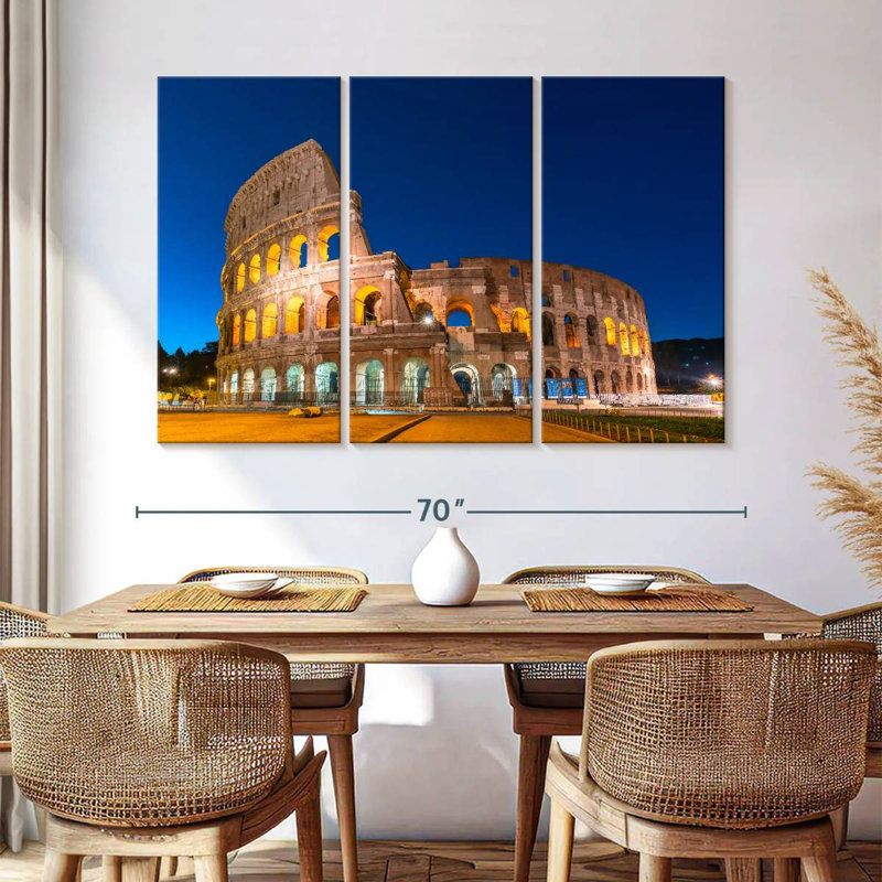Colosseum At Night