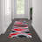 Skjalm Modern Ripple Design Abstract Area Rug-172826500