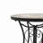 Round Ceramic Outdoor Side Table
