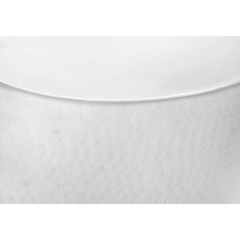 Tambour, table d'appoint, pour salon, chambre à coucher, Blanc