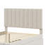 Lit plateforme tapissier avec lit gigogne et 3 tiroirs-730209342