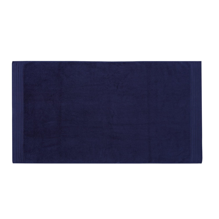 Kate Spade New York Scallop Bath Towel, Bath Towel, French Navy