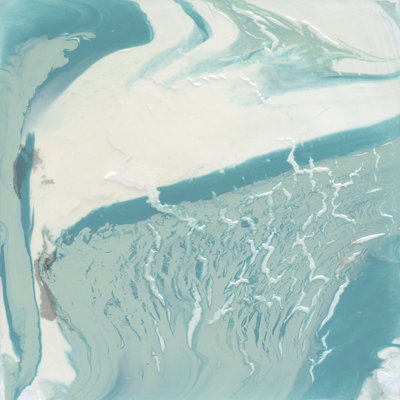 Marbré turquoise II
