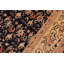 Tapis oriental noir / brun clair en laine 8 pi 6 po x 11 pi 9 po Silke