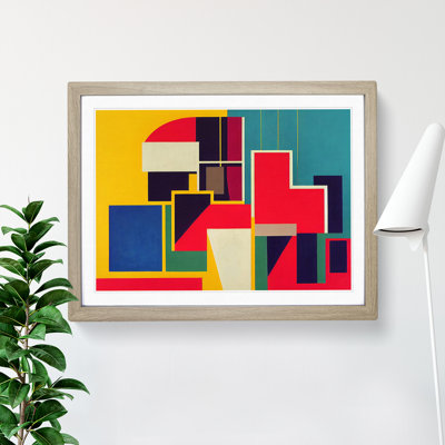 Dazzling Modern Abstract Art - Framed Print