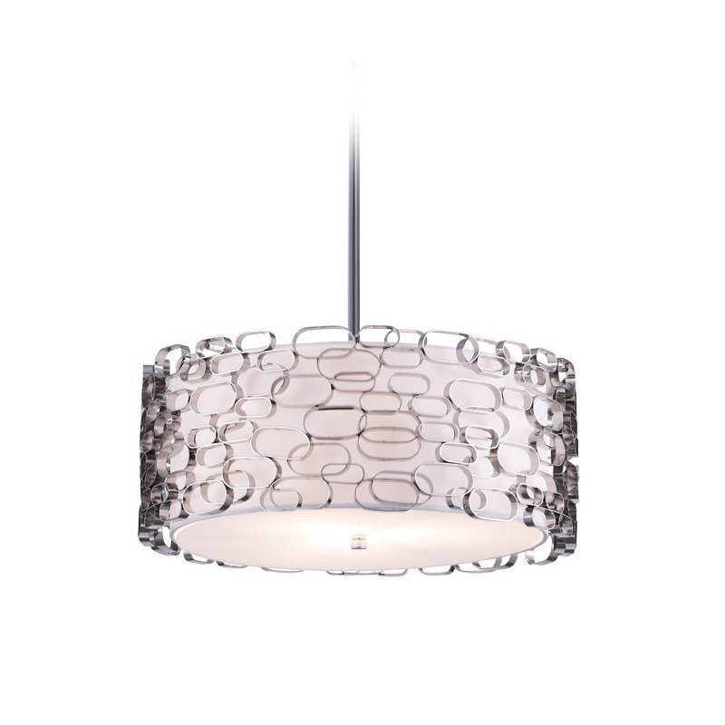 Moffett 4 - Light Dimmable Drum Chandelier