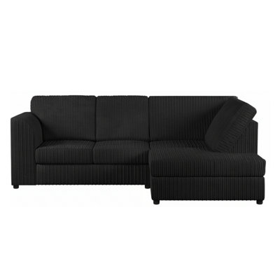 4 Seater Corduroy Corner Sofa 