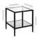 Hera Glass End Table with Storage