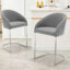 Chylee 26'' Boucle Upholstered Counter Stool-221248209-220024231