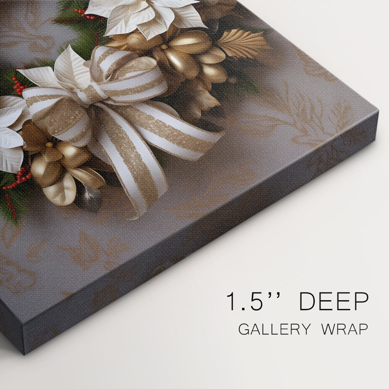 Art des Fêtes de Noël - Toile tendue avec châssis DCCIX, H 60 po x l 40 po
