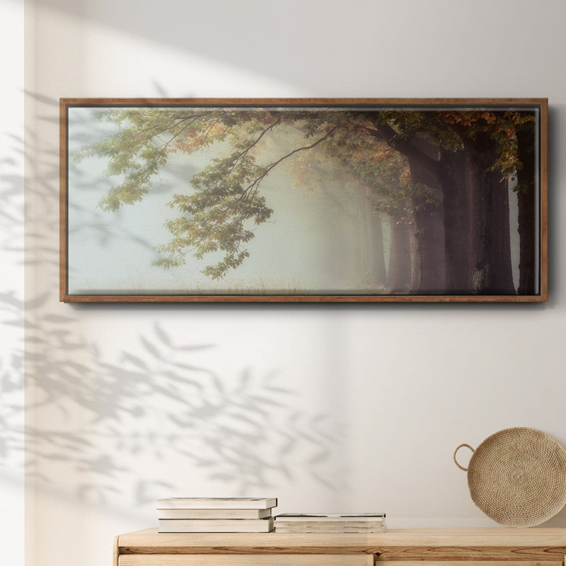 Dawnscratchers- Framed Canvas, 8" H x 20" W