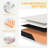 Colligan Medium Infused Tri-fold Memory Foam Folding Mattress Topper for Camping, Foldable Mattress Topper with Washable Cover-2083113750-2117053879