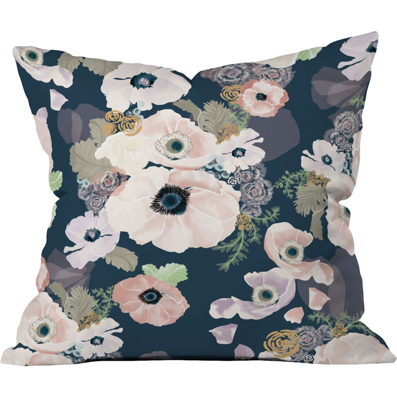 Coussin décoratif une femme, 18 po x 18 po