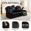 Canapé inclinable automatique en cuir Breathing-1958441480
