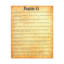 Psaume 21, art textuel sur toile tendue