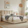 Juanetta Upholstered Platform Storage Bed with 4 Drawers