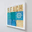 «Beachscape Collage IV», art textuel-25337240-25337244