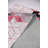 Marchese Abstract Machine Made Flatweave Polyester Area Rug in Black/Pink/Gray-388220789