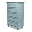 Commode 5 tiroirs Kolya - Finition bleue-615445348