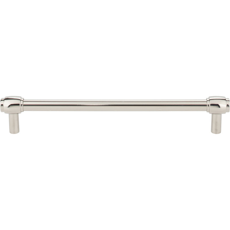 Hayworth Bar Pull, Polished Nickel, 3 3/4"