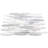 Orbit 1" x 4" Glass/Marble Pebbles Mosaic Wall Tile