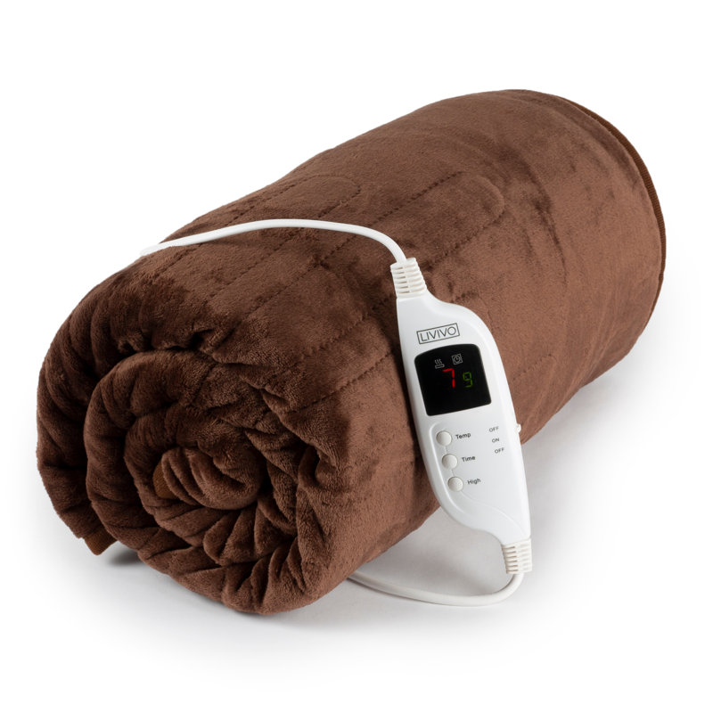 Hand Woven Heated Throw Blanket