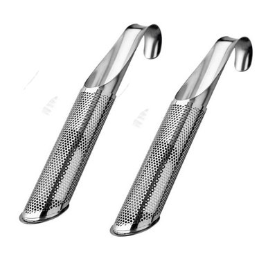 Water bubbler 2pc Stainless Steel Tea Drinker Tea Filter Hanging Tea Filter Kitchen Utensils