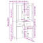 69.5cm Sideboard-1194032923