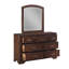 Commode moderne avec 7 tiroirs Smooth Glides