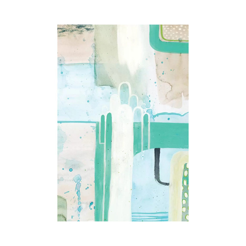 Minted Storm VI by Grace Popp - Wrapped Canvas Painting, 66.04 cm H x 45.72 cm W