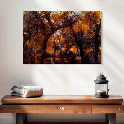Harnek Abstract Autumn Trees