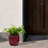 Red Ceramic Planter Of 3 For Indoor Outdoor Use, Modern Planters With Glossy Finish And Drainage Hole, 15.11 Inches Wide, Deep, 12.94 High, 48.04 Pounds Flowerpot Spaces, Contemporary Built-In Plant-869795994