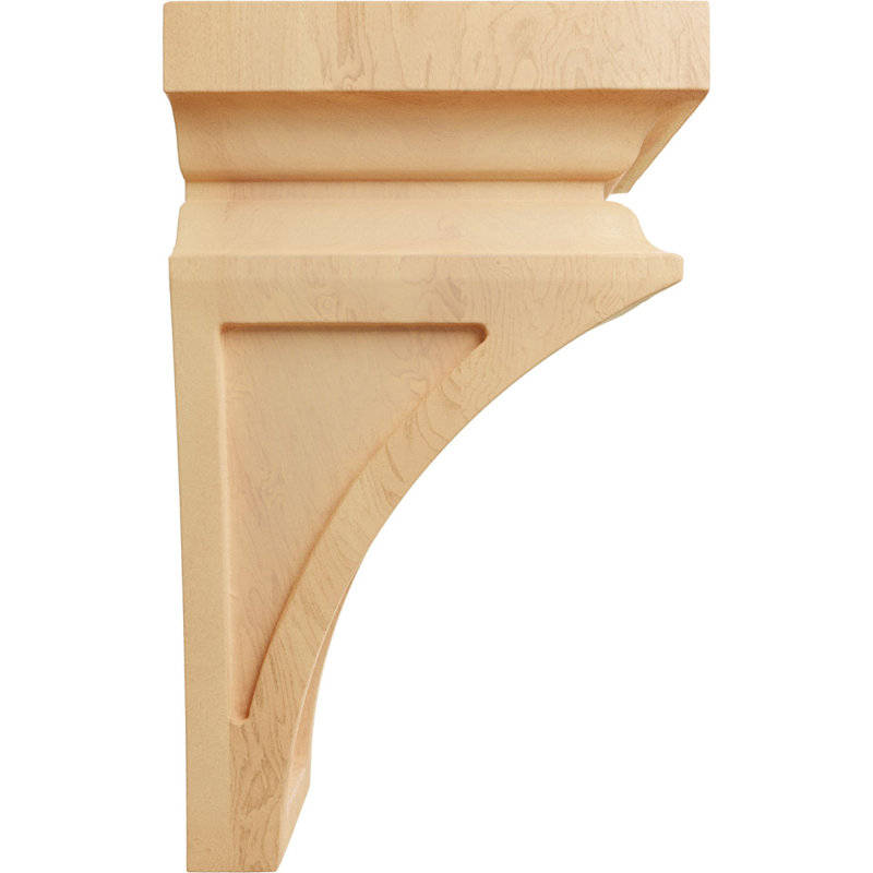 Petit corbeau en bois Nevio l 4 po x P 4 3/4 po x H 8 po (paquet de 2), Chêne rouge