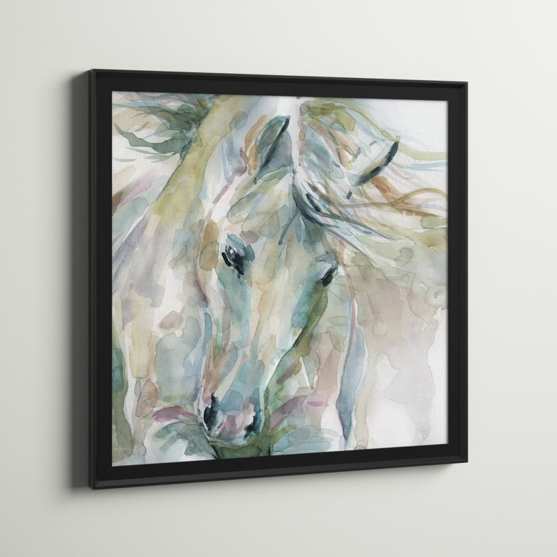 " Exuberant Spirit ", 34.5" H x 34.5" W x 1.5" D, Black