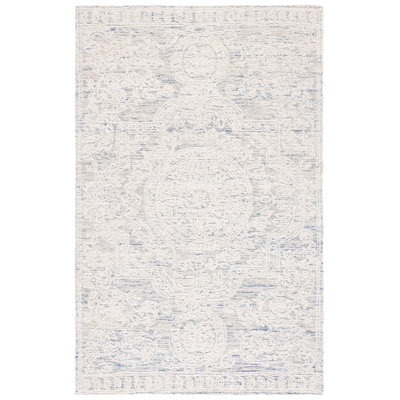 Bergeronnes Abstract Hand Tufted Wool Oriental Rug