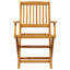 Amram 2 - Person Acacia Patio Dining Set with