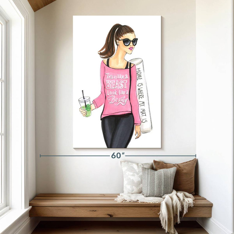Senne Yogi, 51" H x 34" W