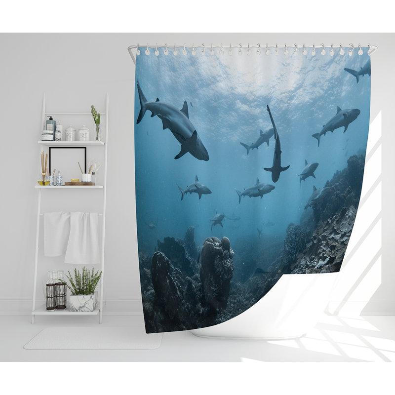 Ellaya Polyester Shower Curtain