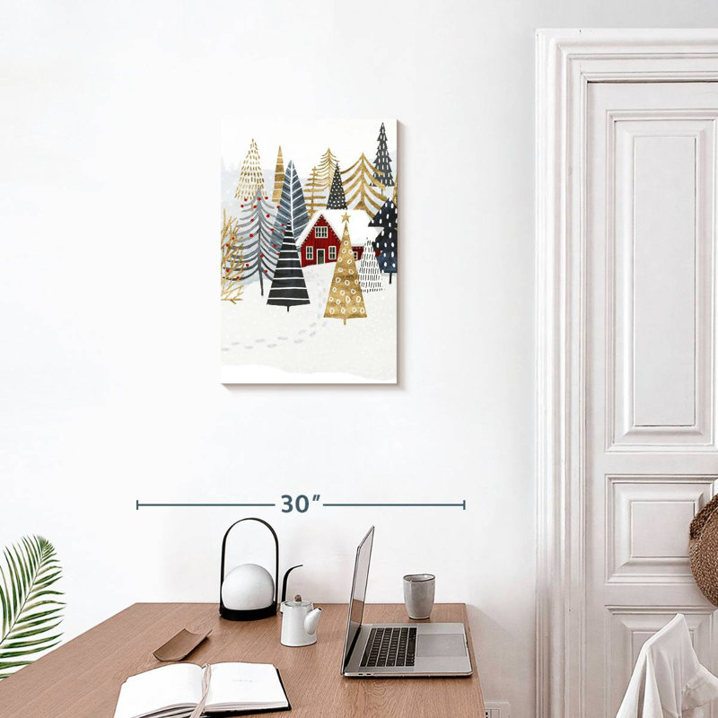 Lelend Christmas Chalet I, H 24 po x l 16 po