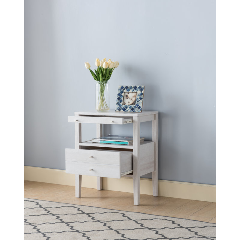Table d'appoint Alaska, Blanc