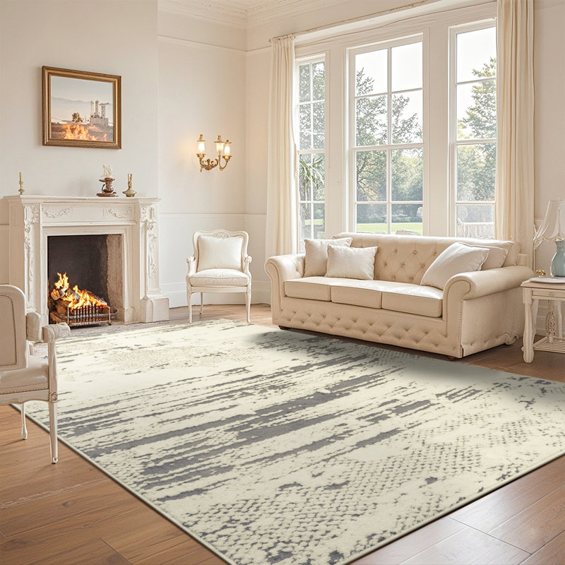 Machine Washable Area Rug With Non-Slip Backing, Rectangle 8' x 10'
