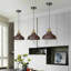 17cm H Metal Dome Lamp Shade-517192921