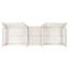 Banc en bois tête-à-tête en bois-62619610