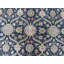 Tapis décoratif noué à la main noir de conception unique 5 pi 7 po x 8 pi 3 po Abdulmedjit