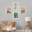 «Merry Christmas Pine» et impression de cerf sur papier, impression de 4 pièces-97770502-97770500