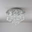 Lustre encastré en cristal K9 de 20 po Focke