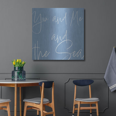 «By the Beach V» par Sarah Adams, art mural en métal